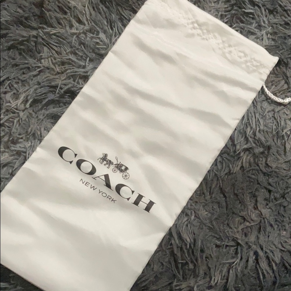Authentic Coach dust bag